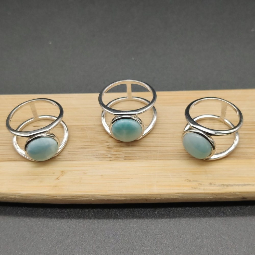 Beautiful Larimar Ring Designđ - Picture 2 of 8